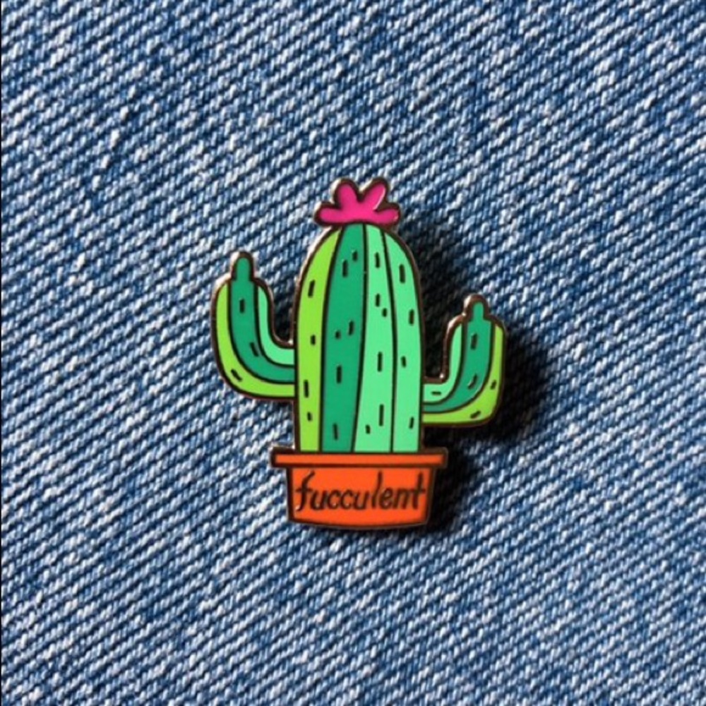 SUCCULENT FUCCULENT PIN